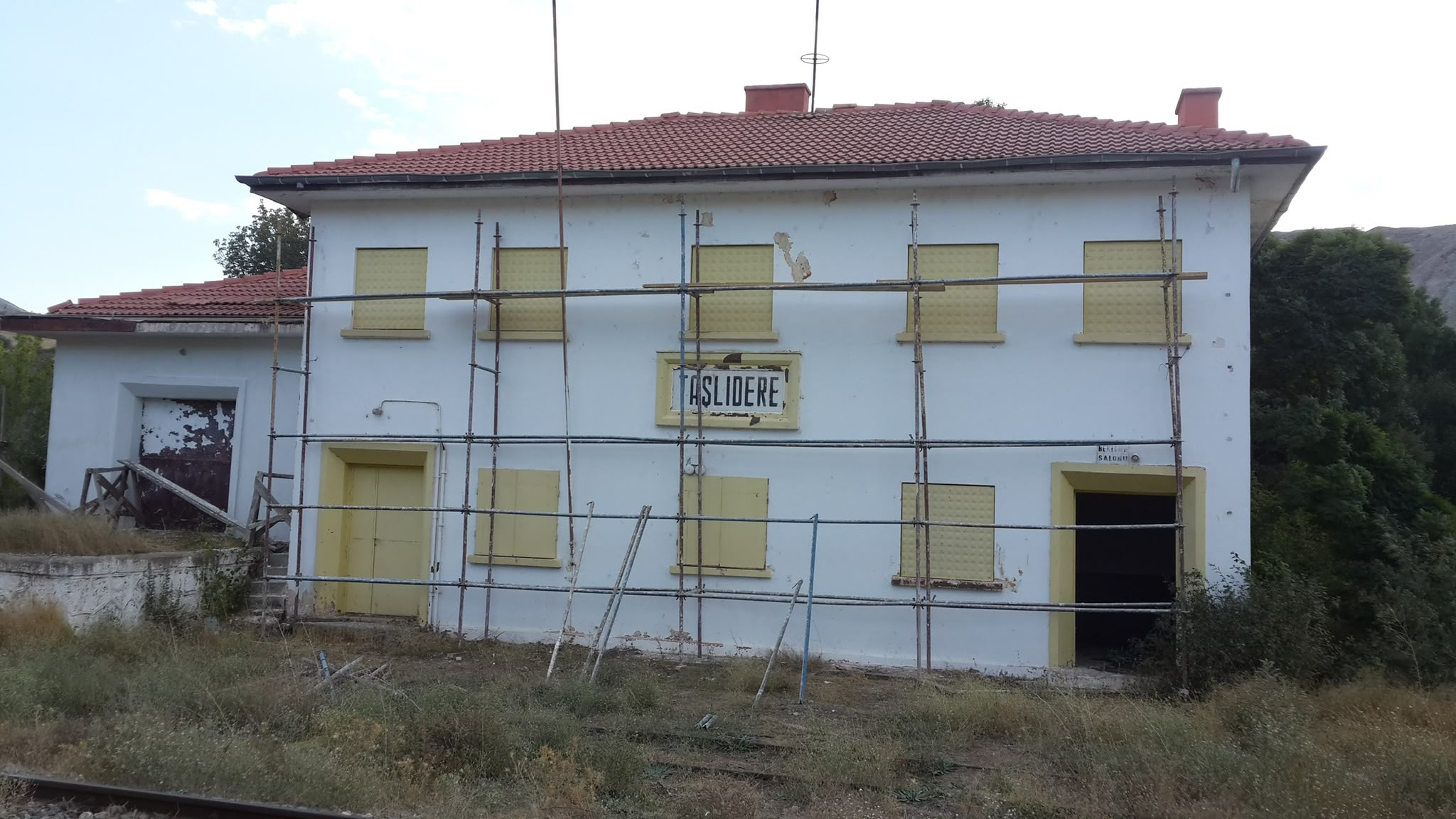 Taşlıdere Tren İstasyonu Onarımı
